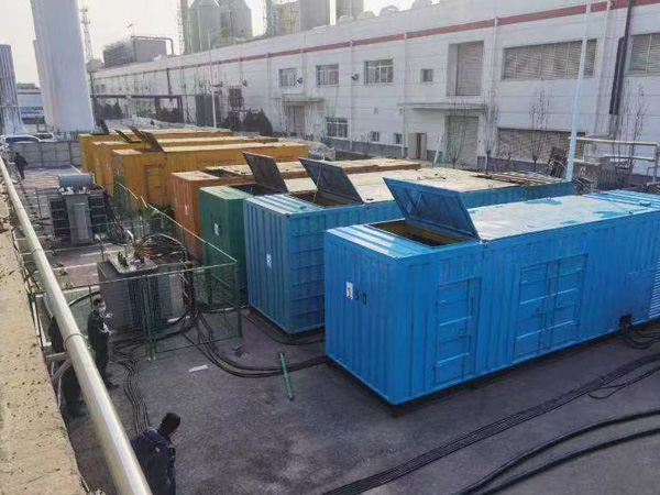 邵阳柴油发电机出租案例展示